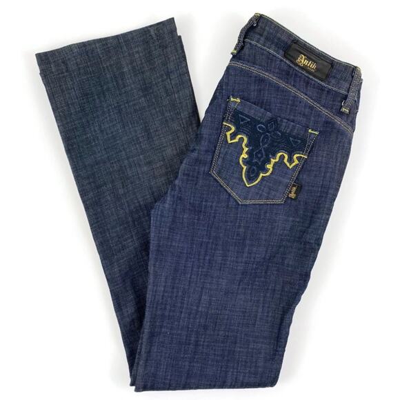 Antik Denim Boot Cut Jeans Blue Medium Wash 29 - Picture 1 of 10